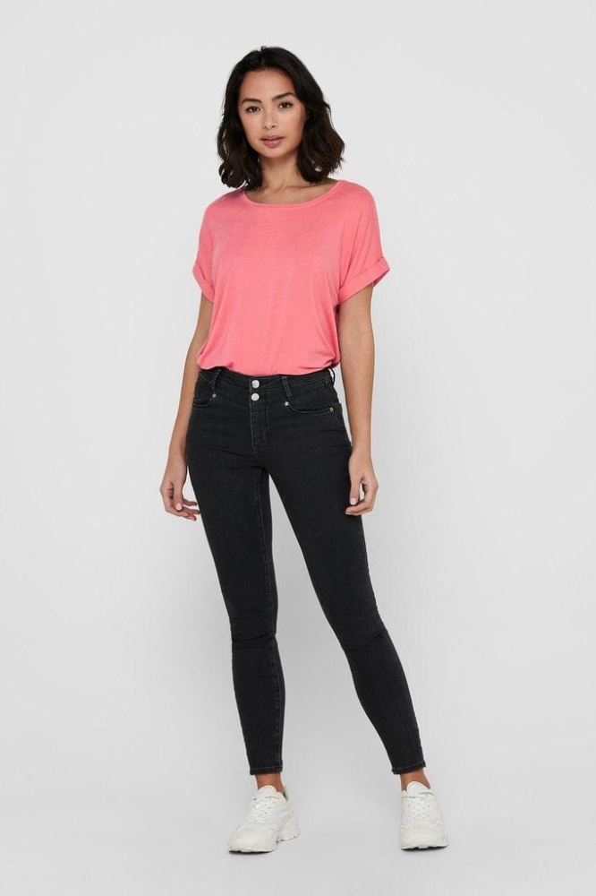 ONLMOSTER S/S O-NECK TOP NOOS JRS 15106662 TEA ROSE